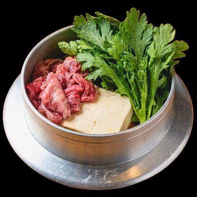 羽釜de和牛肉豆腐