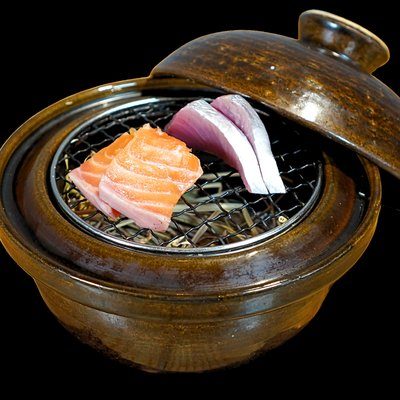 サーモン原始焼き