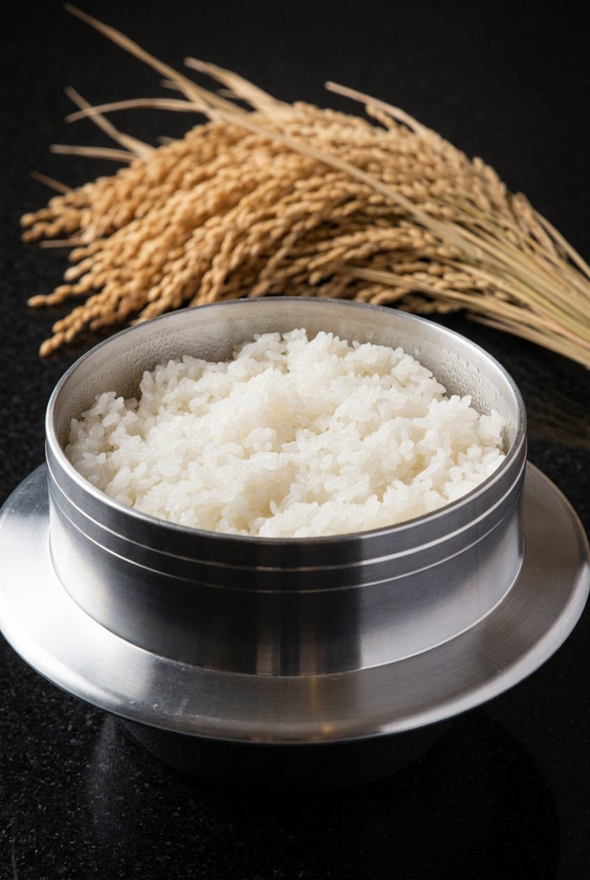 羽釜ご飯 Hagama rice